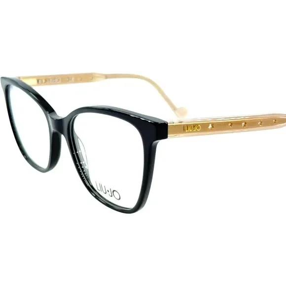 LIU JO LJ2723 Womens Plastic Eyeglass Frame 001 Ebony 52-17  display picture 2